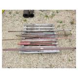 Solid steel bar, pipes and other