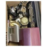 Clocks, watches & empty watch case