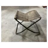 Torch, table, containers and funnel