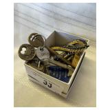 Seven Railroad keys - Adlake, Soo Line & CM St. P