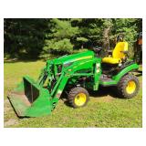 John Deere 1025R compact tractor