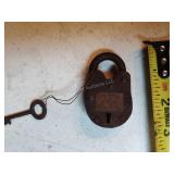 Antique padlock - New York Insane Asylum