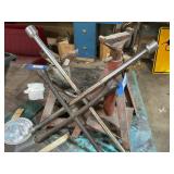 2 jack stands and lug wrenches