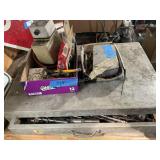 Drill bits, Allen wrenches and other items