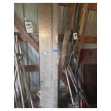 2 pieces of metal, 8ft in length