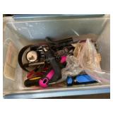 Container with contents