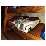 3 die cast cars
