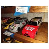 3 die cast cars