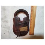 Antique padlock