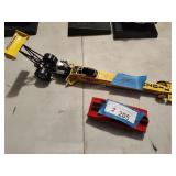 2 die cast cars