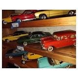 3 die cast cars