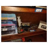 Books, models and assorted items