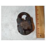 Antique lock - Alcatraz Death Row