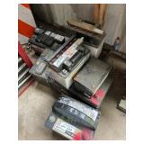 8 batteries, condition unknown