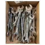 Open end wrenches, mostly craftsmen
