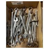 Metric wrenches, mostly craftsmen