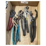 Assorted pliers