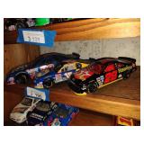 3 die cast cars