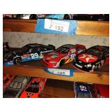 3 die cast cars