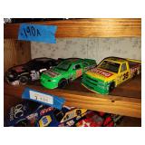 3 die cast cars
