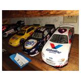 3 die cast cars