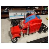 2 die cast trucks