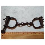 Antique handcuffs - Yuma Territorial Prison