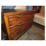 Dresser and bed