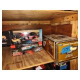 3 die cast cars