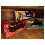 3 die cast cars