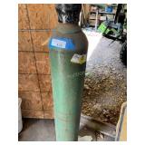 Oxygen tank, feels empty