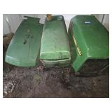 3 john deere mower hoods
