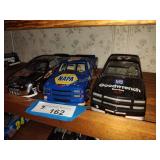 3 die cast cars