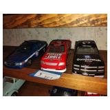 3 die cast cars
