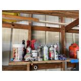 Contents on 2 shelves