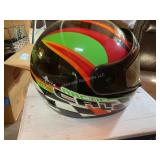LG Artic cat helmet, some scratches