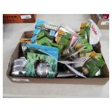 Garden hose connectors, soakers, sprinkler