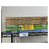 6 Air Filters - 16x20x1" -AS-IS Bent