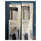 2 Bathroom Towel Racks