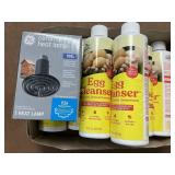 Egg Cleanser & Heater Lamp