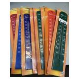 8 Thermometers - Plastic