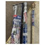 3  USA Flag or Flag Poles