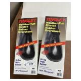 2 Rubber Overshoes - size MD
