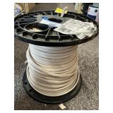 Partial Roll wire - 14 AWG White PVC 600V