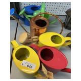 6 Watering Cans