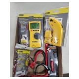 3 electrical testers and other