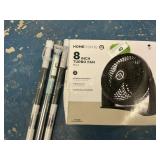 2 Items - Fan & Tension Rods