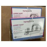 2 Laundry Faucets