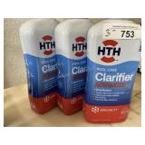 3 Containers Pool Care Clarifier