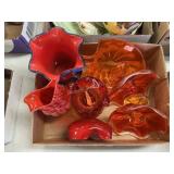 Red Glass Table Wares